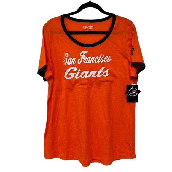 MLB Baseball San Francisco Giants Graphic T-Shirt New Era Pullover Top Unisex XL - Picture 3 of 9